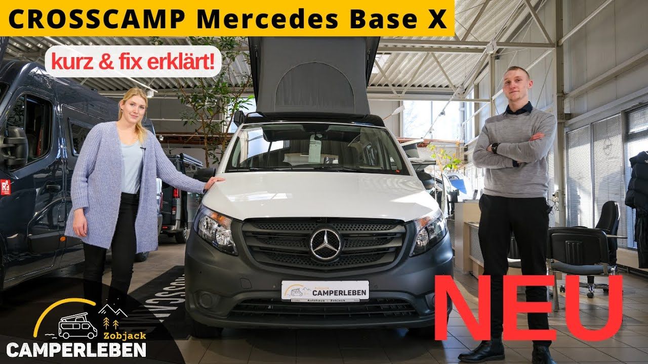 Vorschaubild: CROSSCAMP Mercedes Base X [schnell vorgestellt!] | 2023 | CampErleben Zobjack